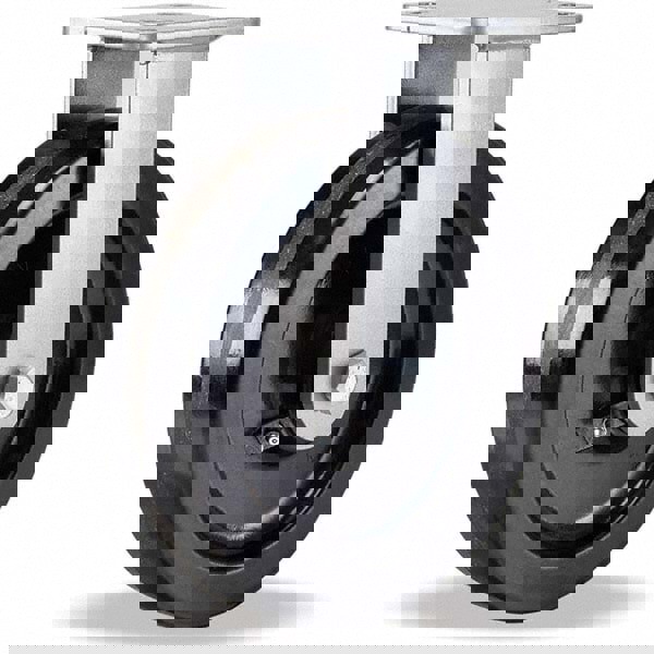 Rigid Top Plate Caster: Phenolic, 8